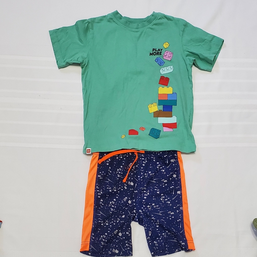 Lot of 5 Boys Summer Clothes - Picture 3 of 6